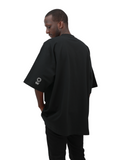 BIGGIE Hip Hop Big Logo-Print Black T-Shirt
