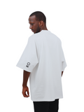 BIGGIE Hip Hop Big Logo-Print White T-Shirt