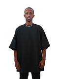 BIGGIE Necklace Hip Hop 3/4 Sleeve T-Shirt (Black)